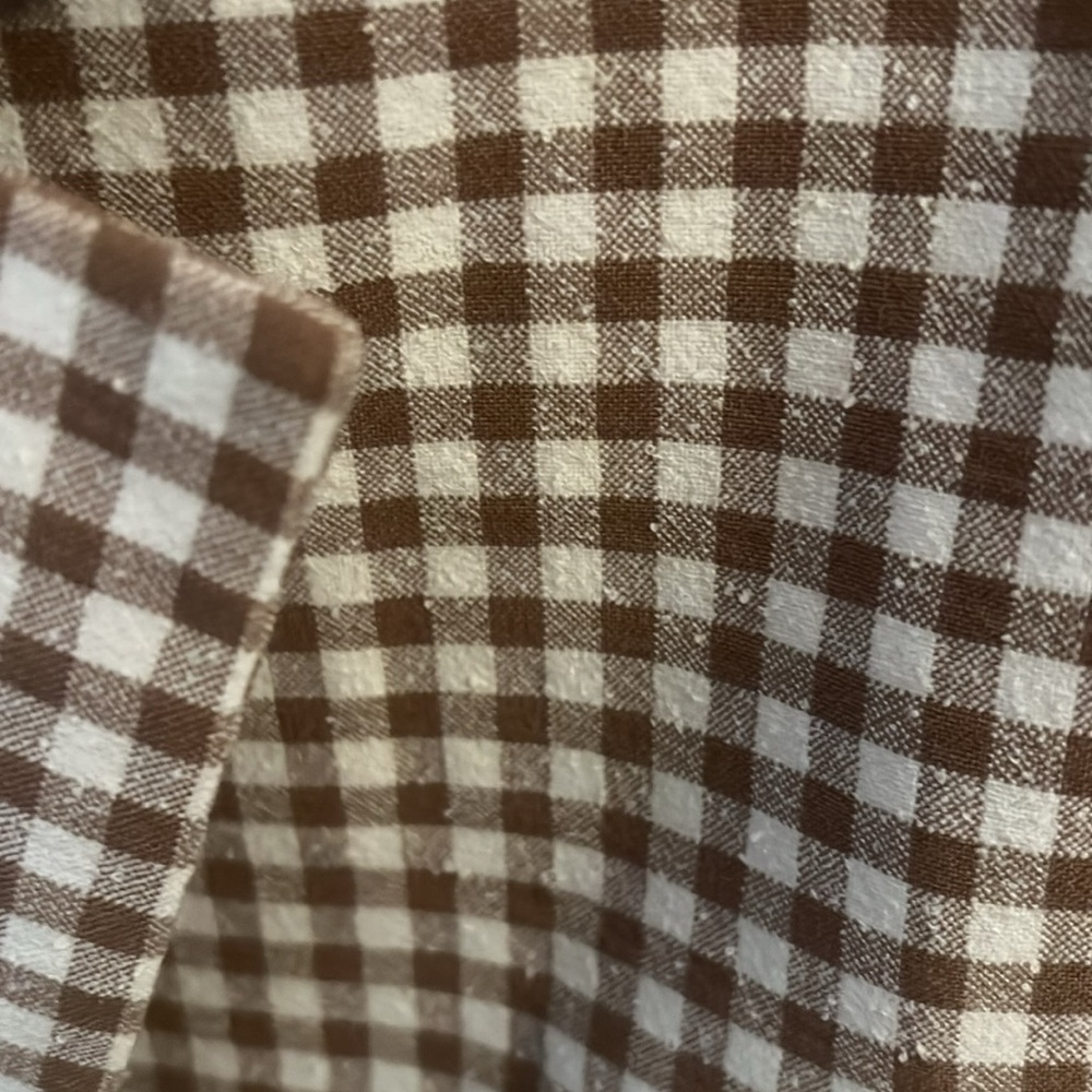 Spring Nwot Mango Gingham Jacket L - image 4